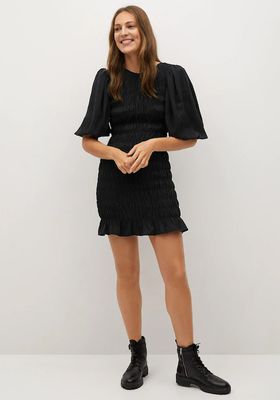 Gathered Details Dress from Mango