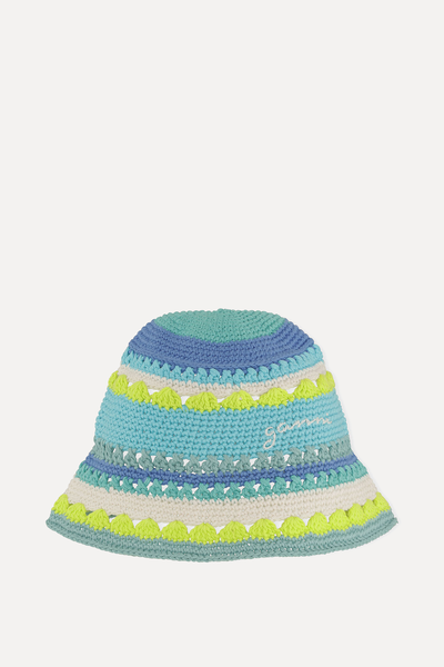 Crochet Bucket Hat from Ganni