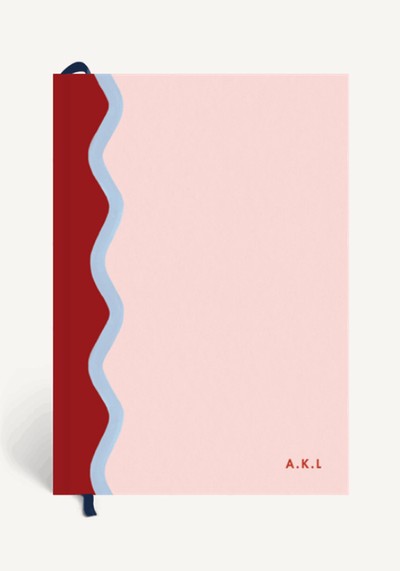 Scallop Spine Notebook from Papier 