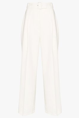 Elvira Belted Wide Leg Trousers from Frankie Shop