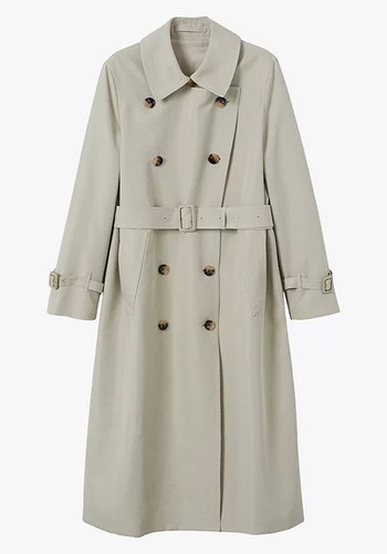 Double-Breasted Trench from Mango