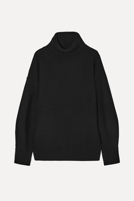 Oversized Wool Roll-Neck Jumper from COS