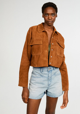 Eco-Friendly Suede Jacket from Claudie Pierlot