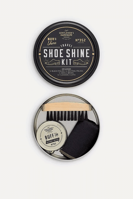Travel Shoe Shine Tin from Gentlemen's Hardware