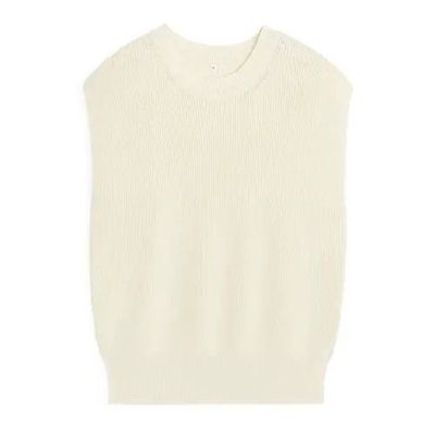 Knitted Cotton Top from Arket