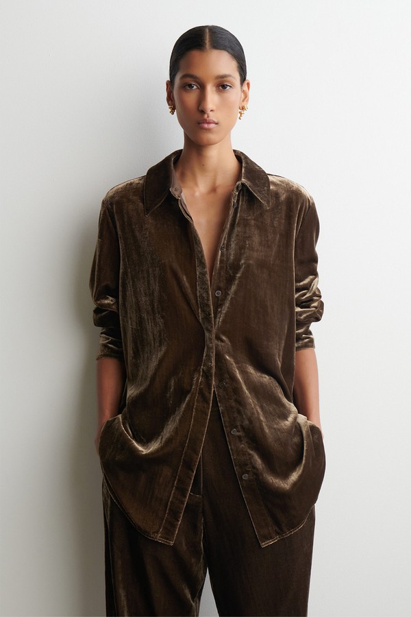 Velvet Shirt from COS
