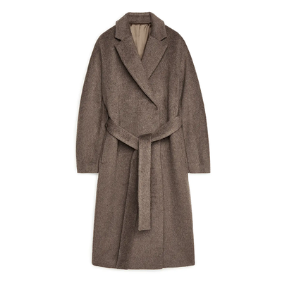Belted Alpaca And Wool Coat from Arket
