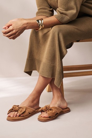 Bow Mule Sandals from Forever Comfort®