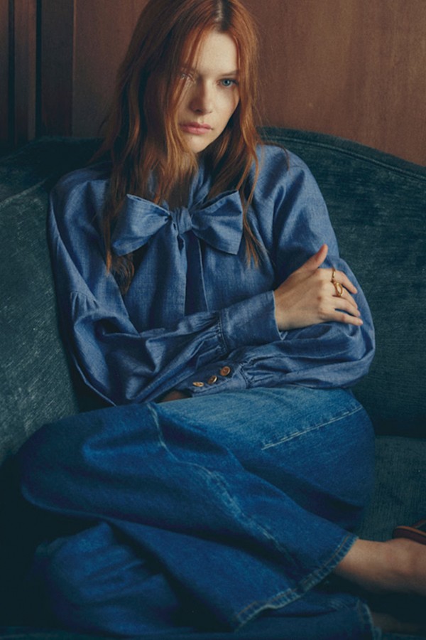 Tizia Shirt from Sézane x Antoinette Poisson