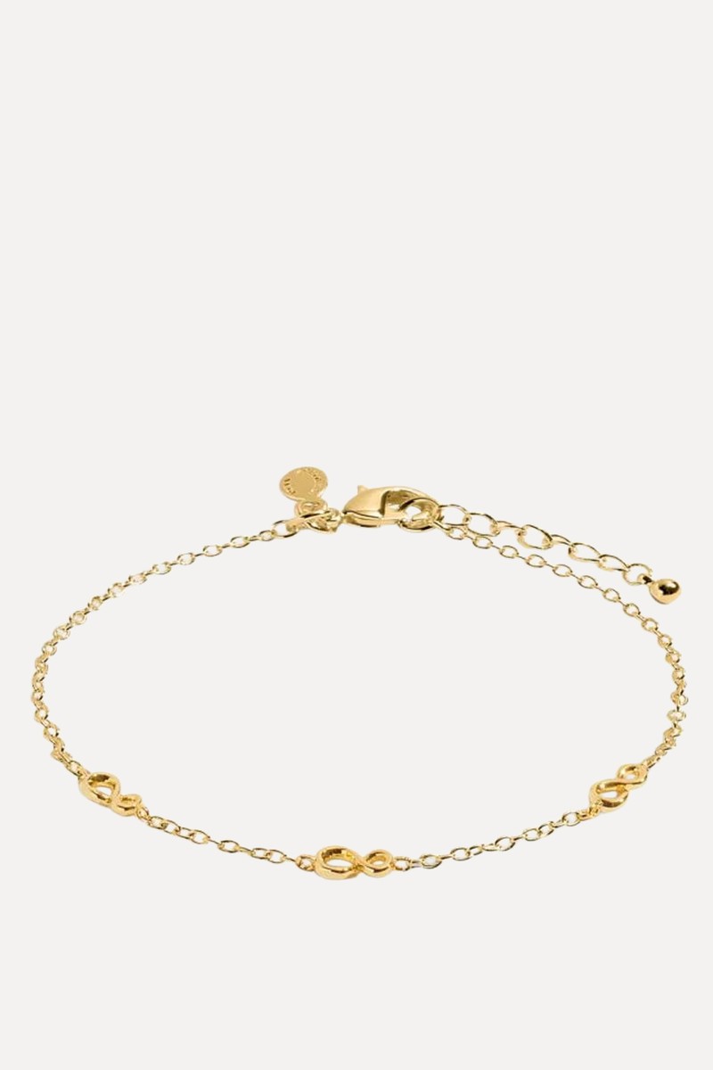 Mini Charms Infinity Bracelet