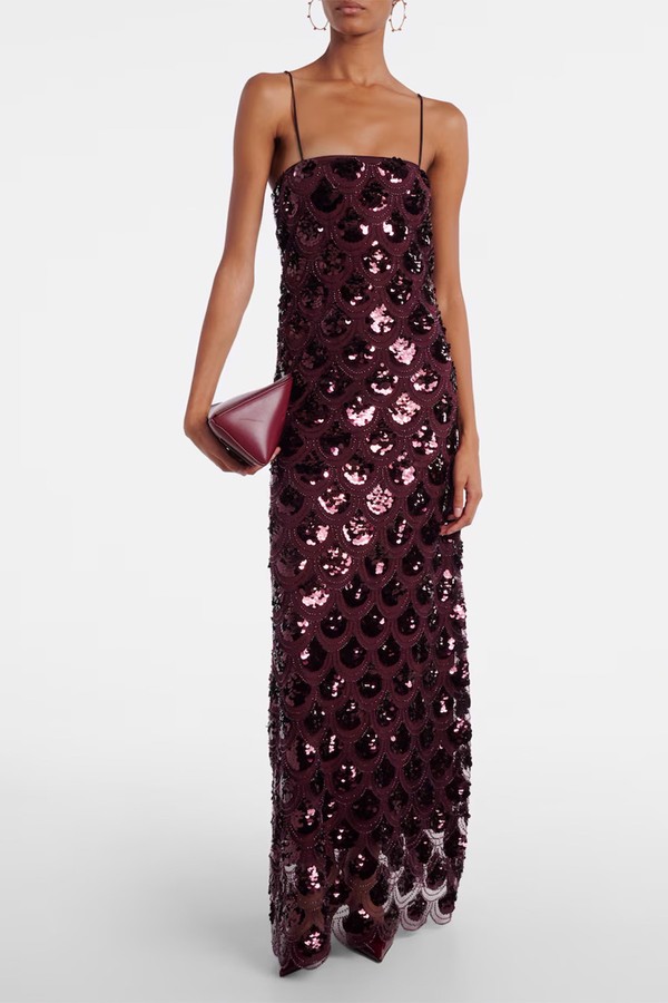 Embellished Mesh Cocktail Dress from Rotate Birger Christensen