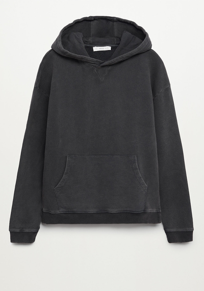 Hoodie Cotton Sweatshirt from Mango