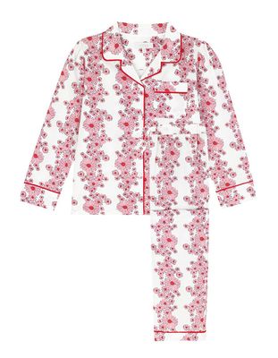 Blossom Lychee Cotton Pyjamas from Little Yolke