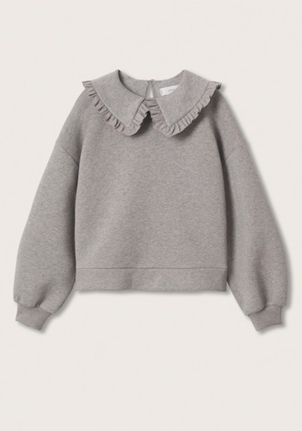 Babydoll Neck Sweatshirt from Mango