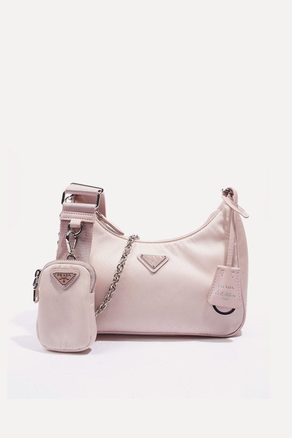 Re-Edition 2005 Pink Crossbody Shoulder Bag Nylon