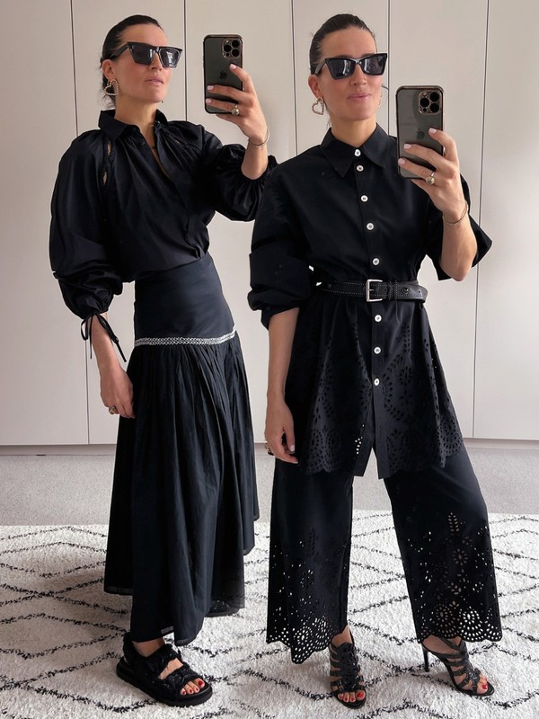 How to Wear Black Midi Skirts? 21 Outfit Ideas &Styling Tips