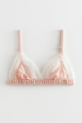 Silk Lace Soft Bra from & Other Stories