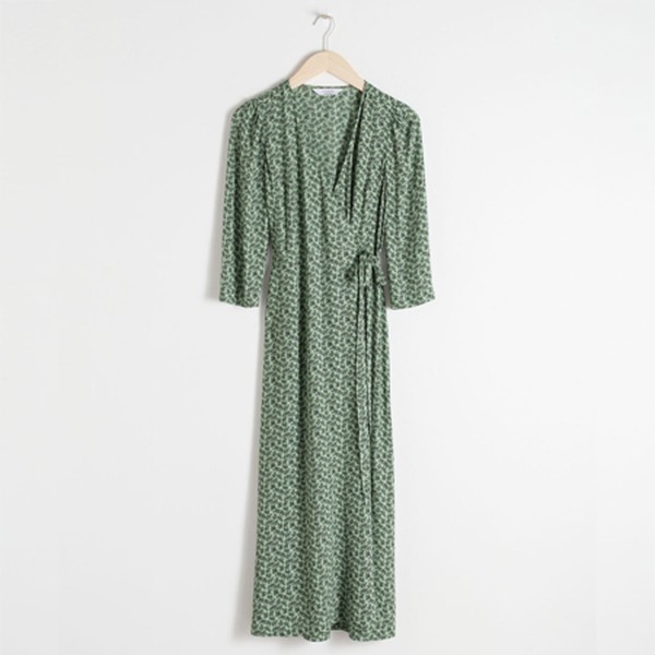 Midi Wrap Dress from & Other Stories