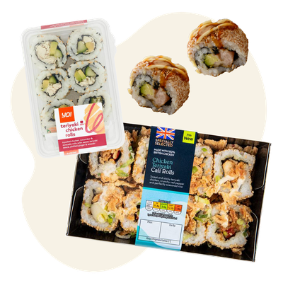 Chicken Teriyaki Cali Rolls from Specially Selected