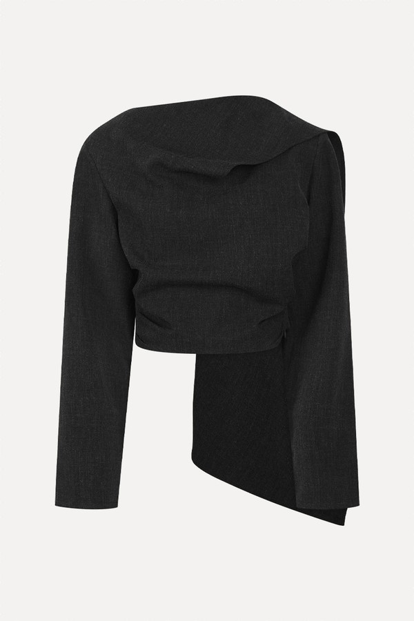 Draped Scarf Top from Maebe