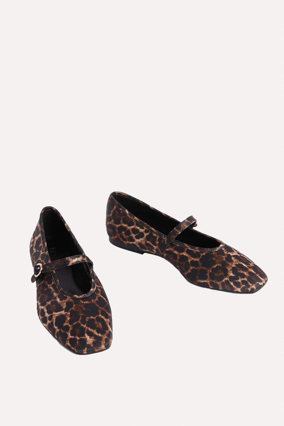 Satin Leopard Print Pumps from Marks & Spencer