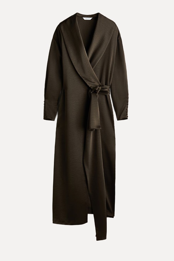 Long Satin Dress