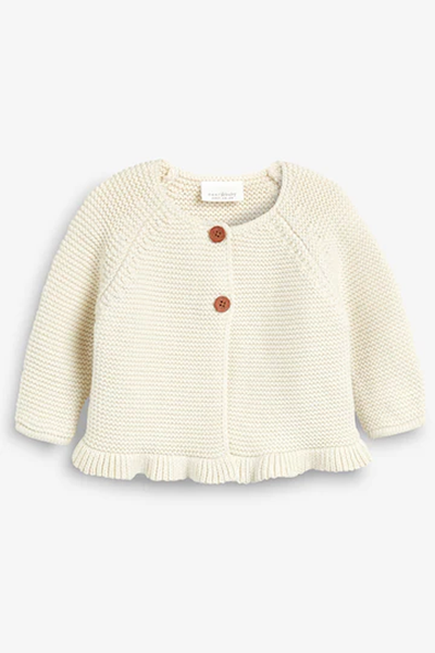 Baby Frill Hem Cardigan