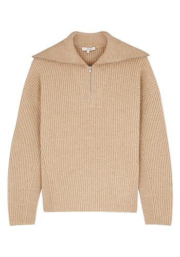 V Neck Collared Pullover Jumper from Vince