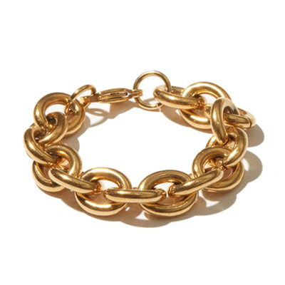 Alexandria Rolo-Chain Bracelet from Fallon