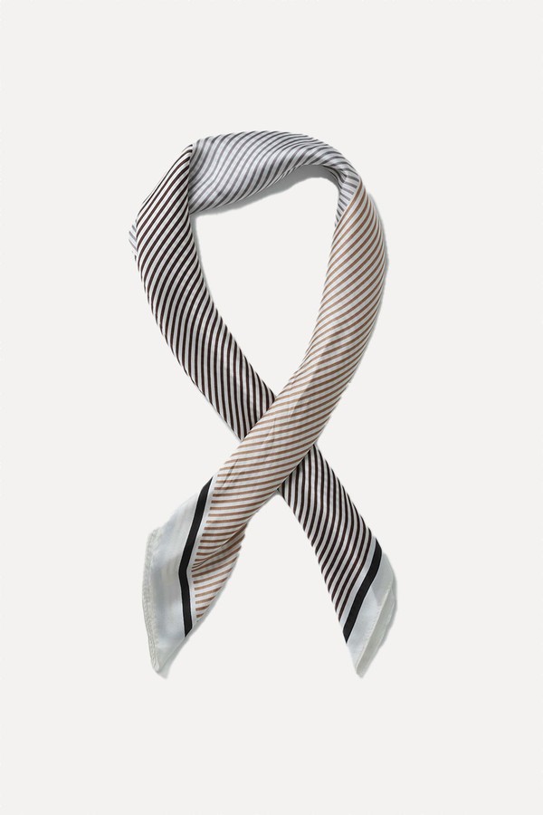 Mono Stripe Scarf