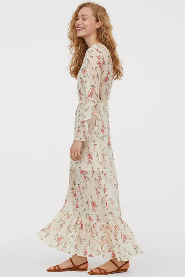 Long V-Neck Dress from H&M