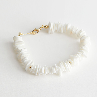 Clustered Shell Pendant Bracelet from & Other Stories