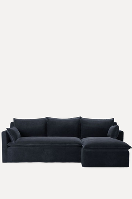 Anders 3 Seat Sofa In Alabaster Brushed Linen Cotton