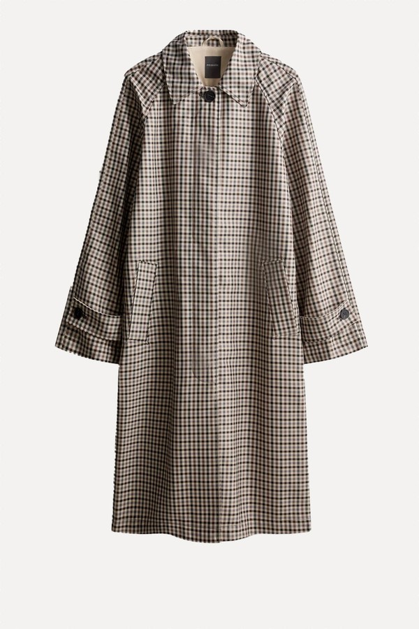 Long Check Mac from Primark