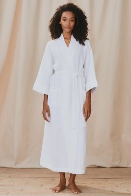 Luxe Layered-Cotton Robe from The White Company