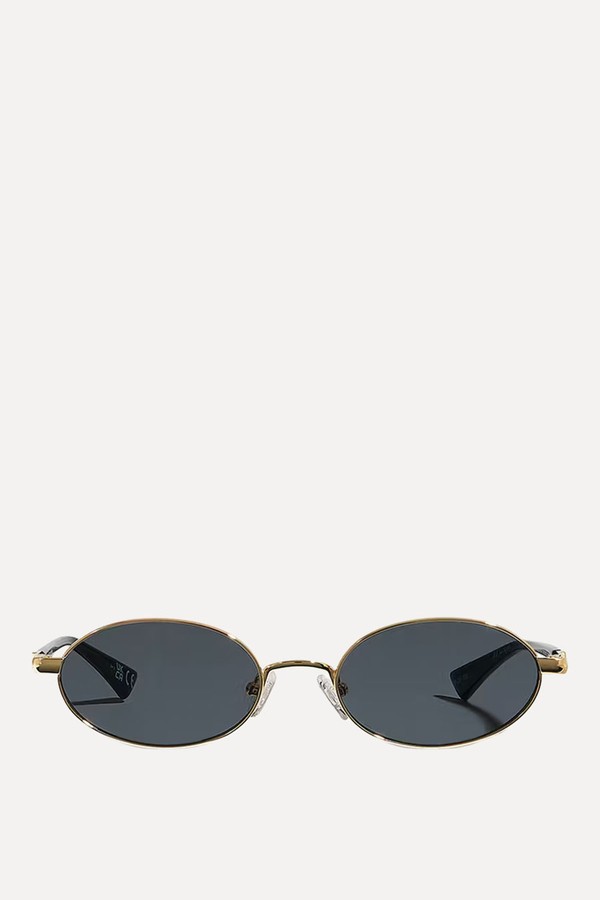 Icicle Oval Sunglasses from Le Specs