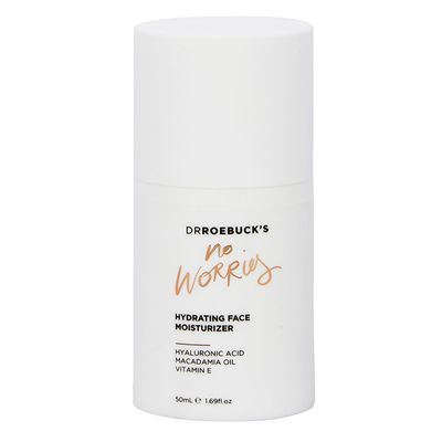 No Worries Hydrating Face Moisturizer, £30 | Dr Roebuck's