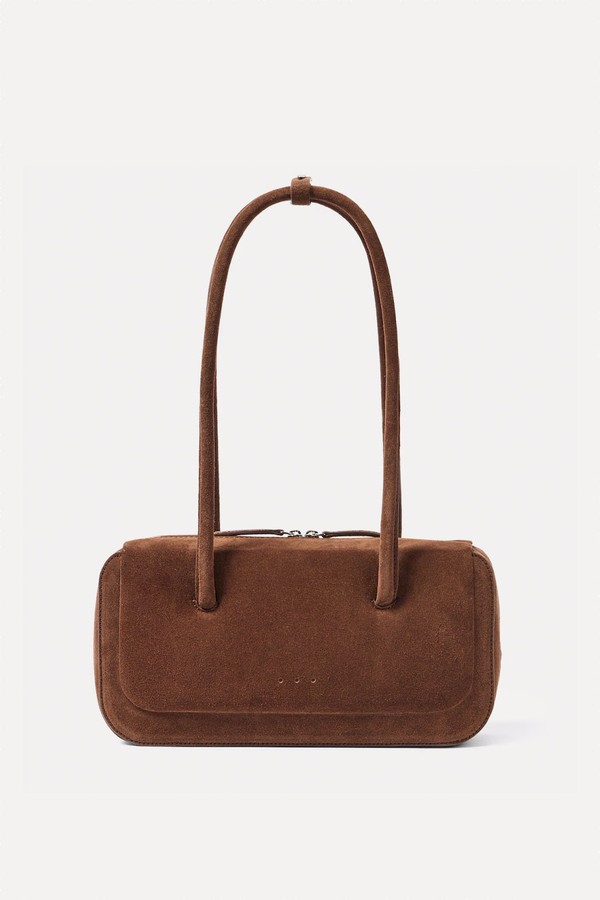 Lagune Mini Suede Shoulder Bag from Aesther Ekme