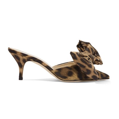 China Leopard-Print Mules from Magda Butrym