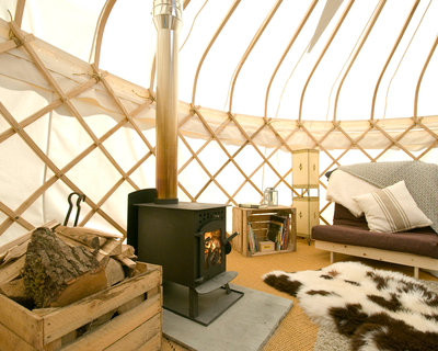 Sapperton Yurt, Gloucestershire 