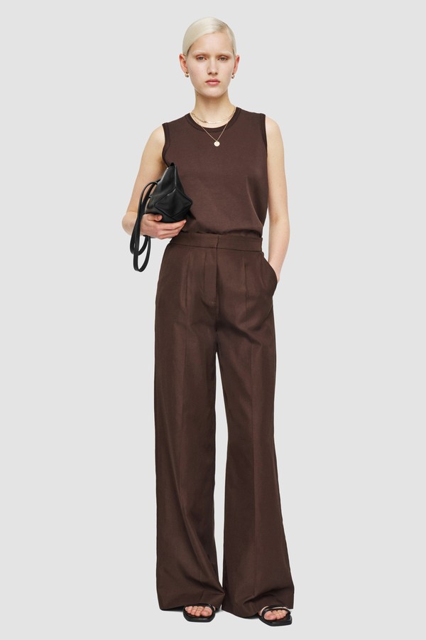 Alanel Soft Cotton Silk Trousers from Joseph