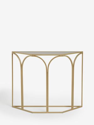 Gold Chic Arch Console £275