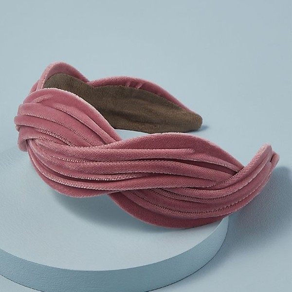 Twisted Velvet Headband from Anthropologie