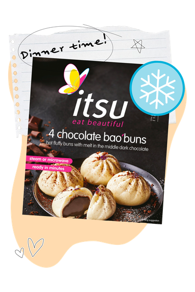 Chocolate Bao Buns from Itsu