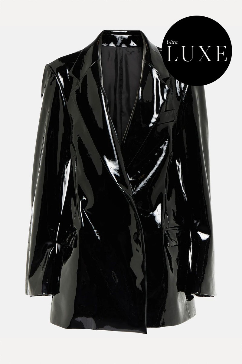 Patent Leather Jacket from Alaïa