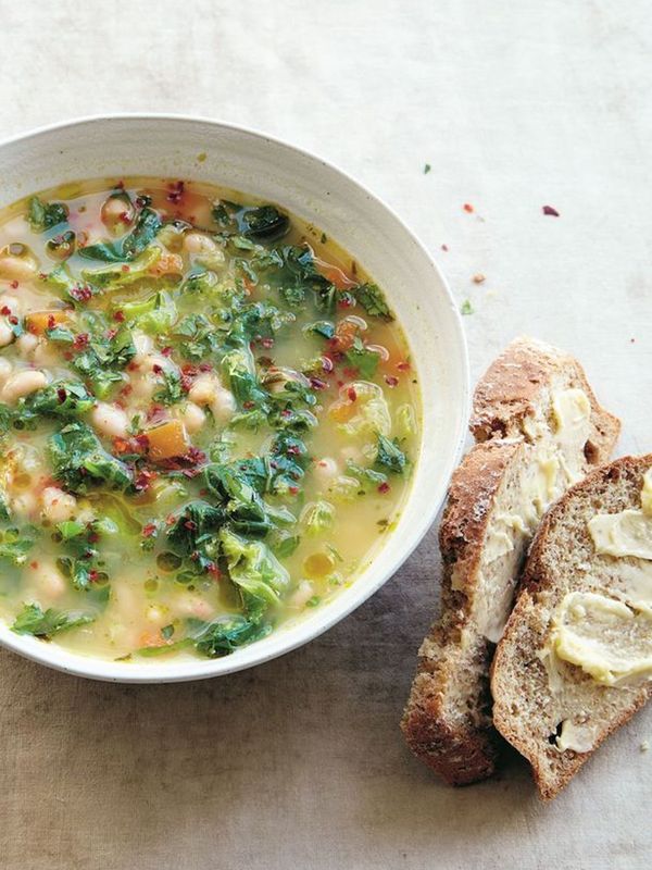 Haricot Bean & Lemon Soup