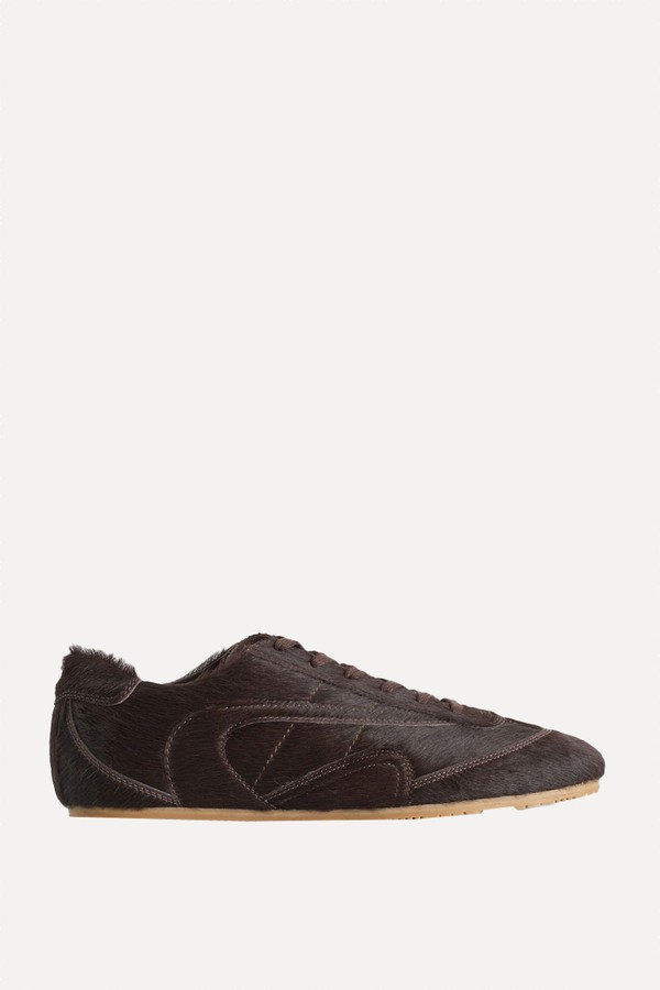 Minimal Pony Hair Trainers from COS
