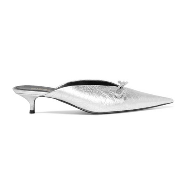 Knife Metallic Mules from Balenciaga