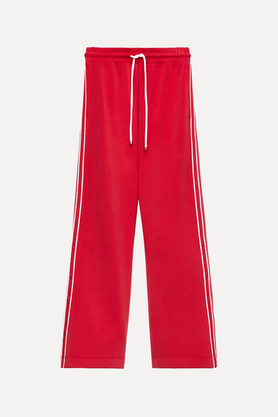 Stripe Modal Flare Trousers from Oysho