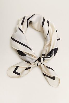 Bicolor Scarf from Mango